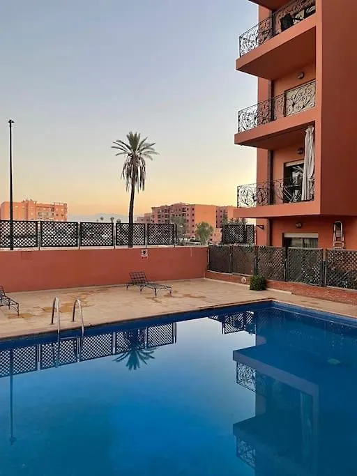 Luxury Apartment 3-Bedrooms/Terraces Gueliz Centre Marakeş