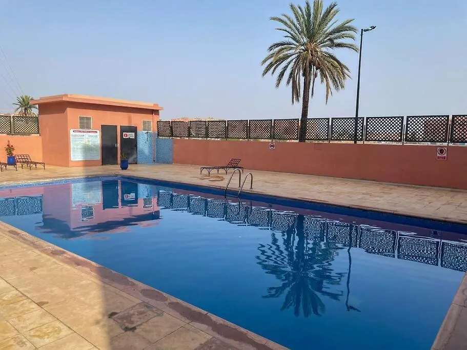 Luxury Apartment 3-Bedrooms/Terraces Gueliz Centre Marakeş Fas